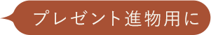 プレゼント進物用に