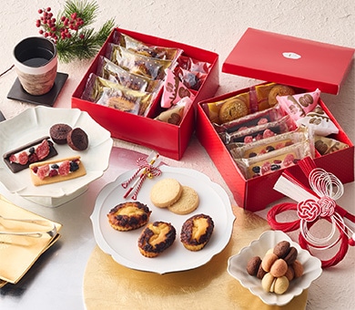 福分け　二段お重アソート