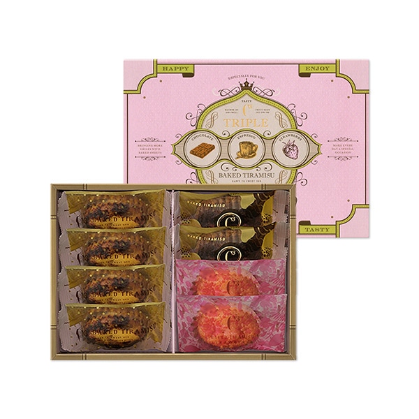 トリプルティラミス 3種8個入