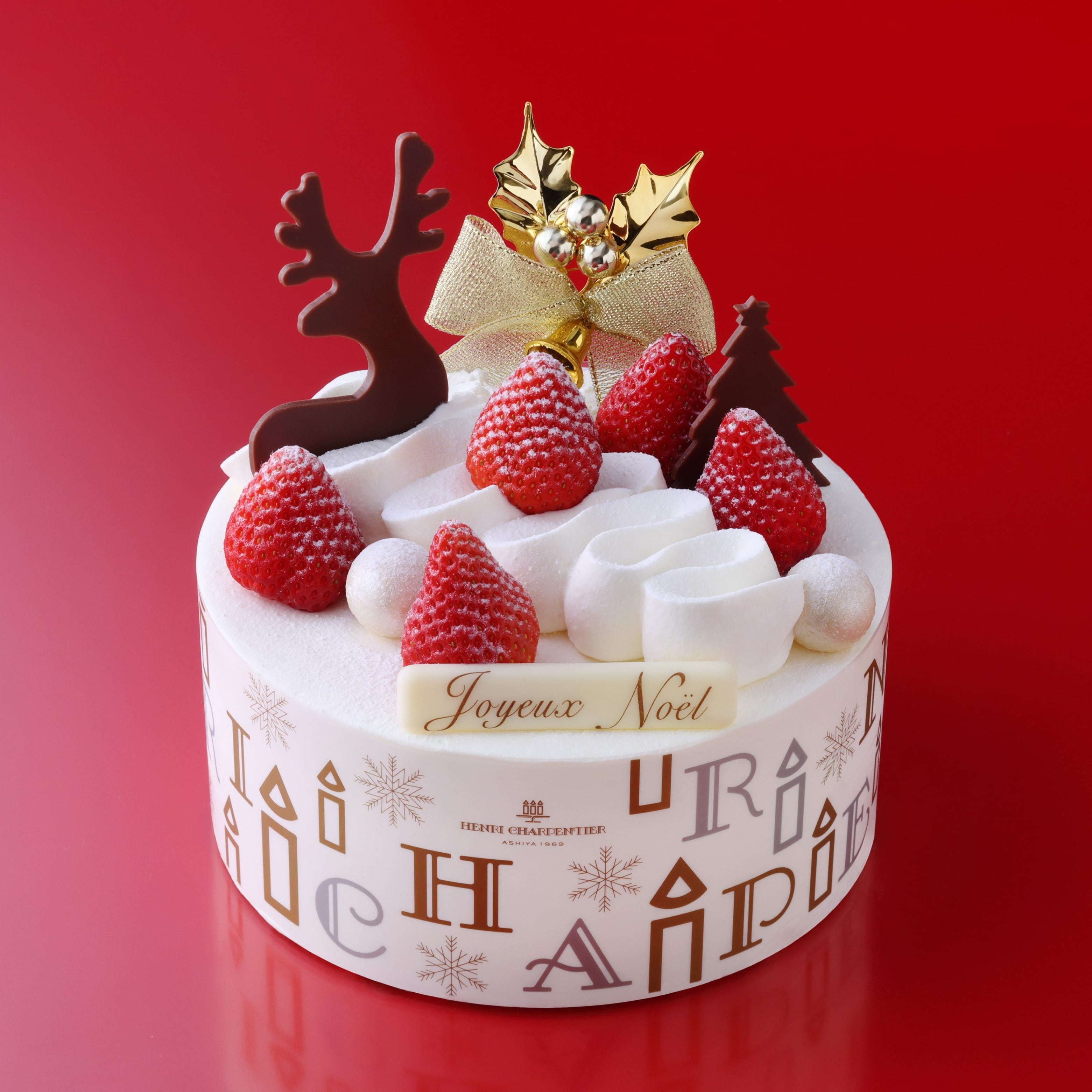 【店舗受取・西】ザ・ショートケーキ・ノエル (15cm)《受取は12/1~12/25》