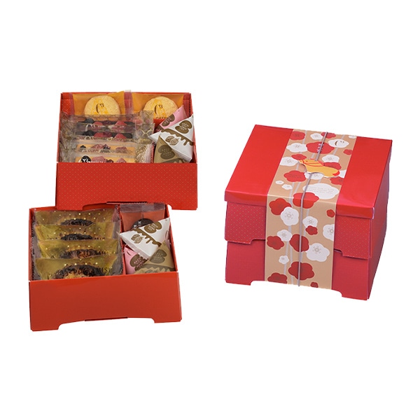 福分け　二段お重アソート 8種18個入